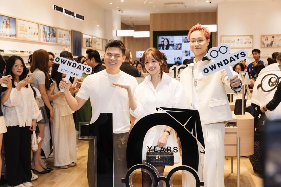 Sao dự kỷ niệm 10 năm ra mắt Owndays Việt Nam Sao dự kỷ niệm 10 năm ra mắt Owndays Việt Nam
