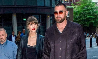 Taylor Swift và chồng sắp cưới diện mốt đồ ngủ lên phố