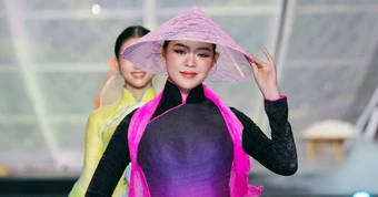 Thay vì kiện vi phạm bản quyền, Trung Đinh cho phép in lại áo dài để bán giá phổ thông