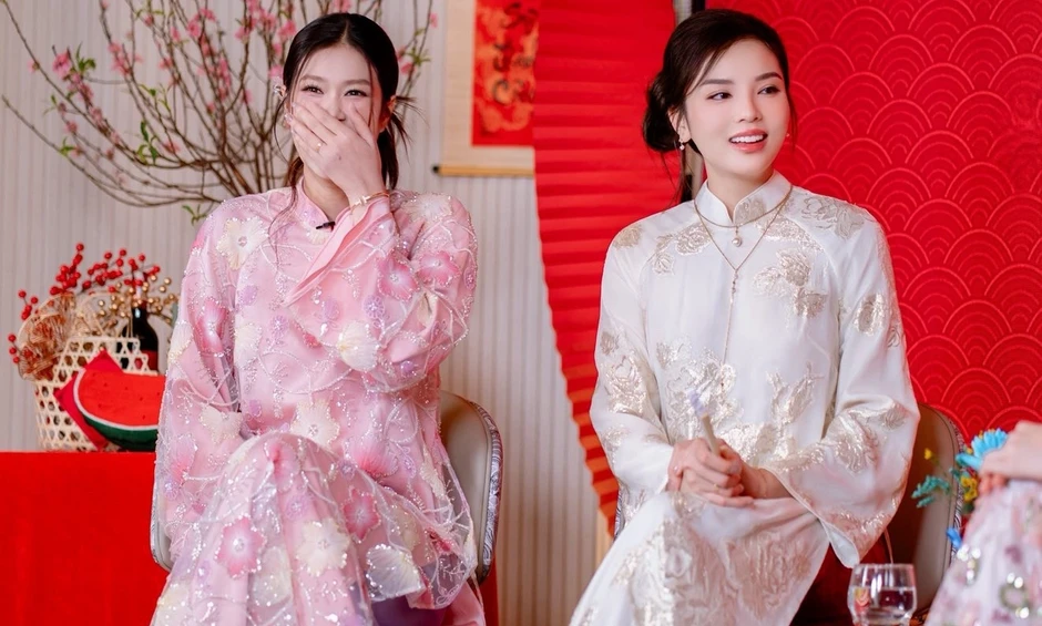 Thời trang đồng điệu của Kỳ Duy&ecirc;n, Đo&agrave;n Thi&ecirc;n &Acirc;n