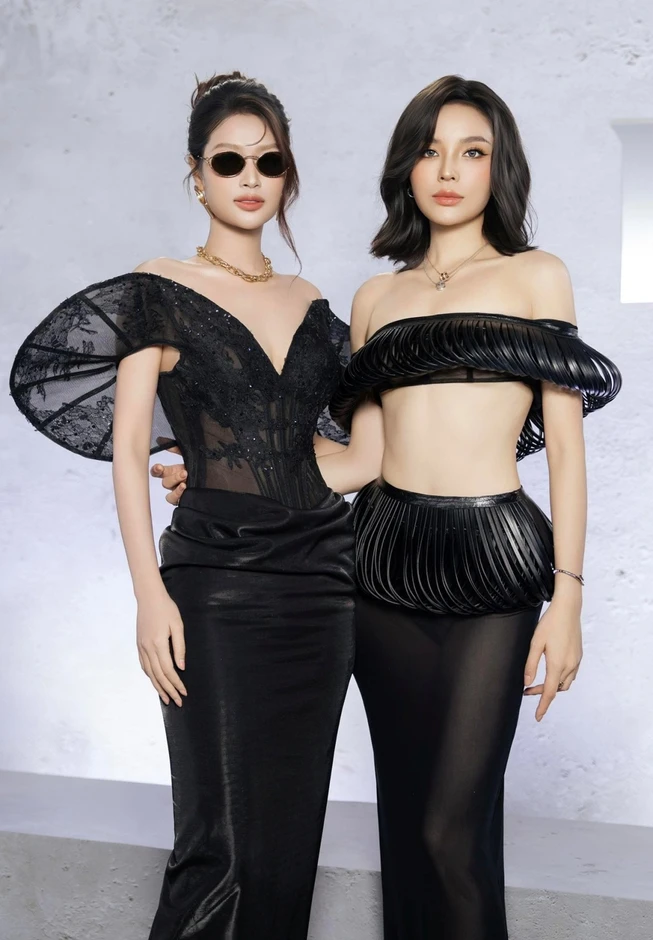 Thời trang đồng điệu của Kỳ Duy&ecirc;n, Đo&agrave;n Thi&ecirc;n &Acirc;n