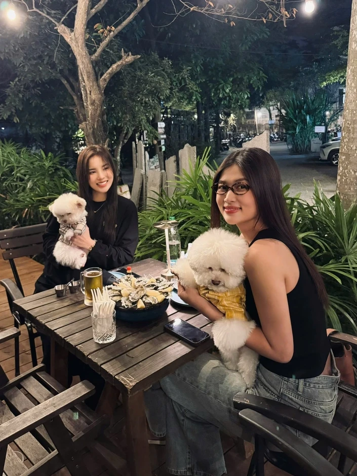 Thời trang đồng điệu của Kỳ Duy&ecirc;n, Đo&agrave;n Thi&ecirc;n &Acirc;n