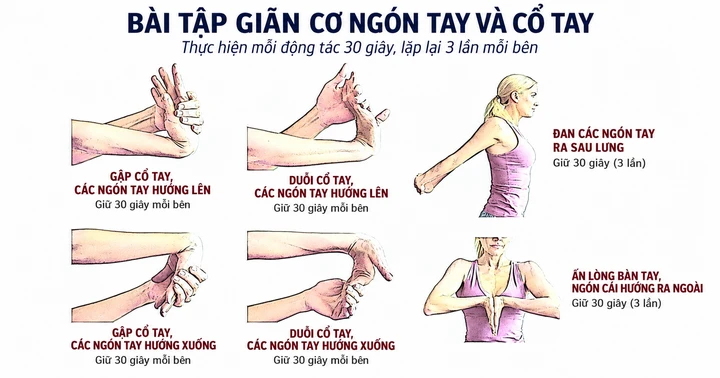 Cách giảm đau ngón cái khi nhắn tin và lướt điện thoại