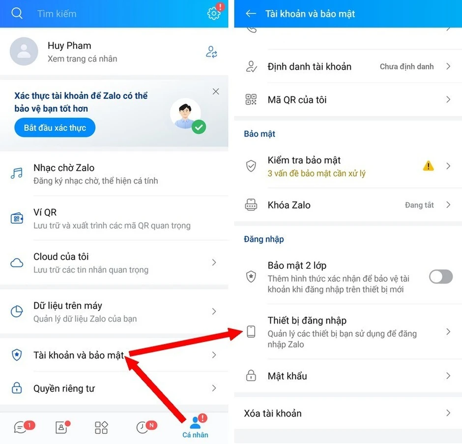 Cách kiểm tra nhanh Zalo trên điện thoại có đang bị đọc trộm tin nhắn, nghe lén Cách kiểm tra nhanh Zalo trên điện thoại có đang bị đọc trộm tin nhắn, nghe lén