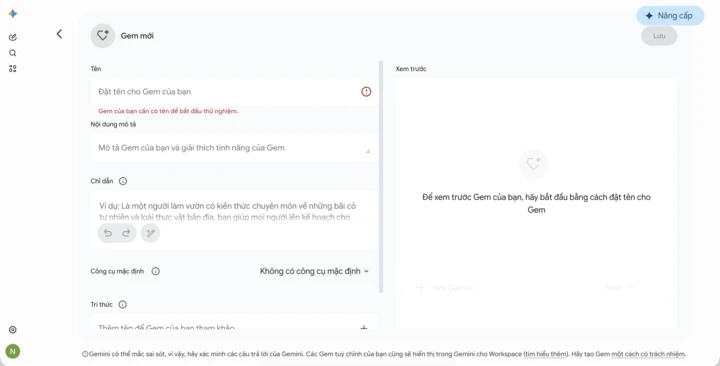 Tính năng người dùng cần biết để biến Chatbot Gemini thành trợ lý AI riêng Tính năng người dùng cần biết để biến Chatbot Gemini thành trợ lý AI riêng