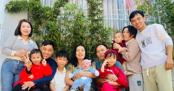 Anh em ruột cưới chị em ruột ở Hưng Yên, bố mẹ chồng nói vui về 2 nàng dâu