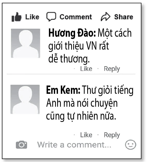 Cô bé 11 tuổi kể chuyện Việt Nam với du khách Cô bé 11 tuổi kể chuyện Việt Nam với du khách