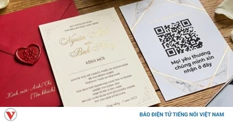 Có vô duyên khi để mã QR chuyển khoản trong thiệp cưới?