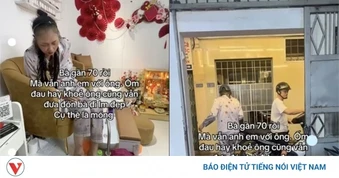 Cụ bà 70 tuổi luôn được chồng đưa đi làm đẹp, dân mạng trẻ xuýt xoa ghen tị