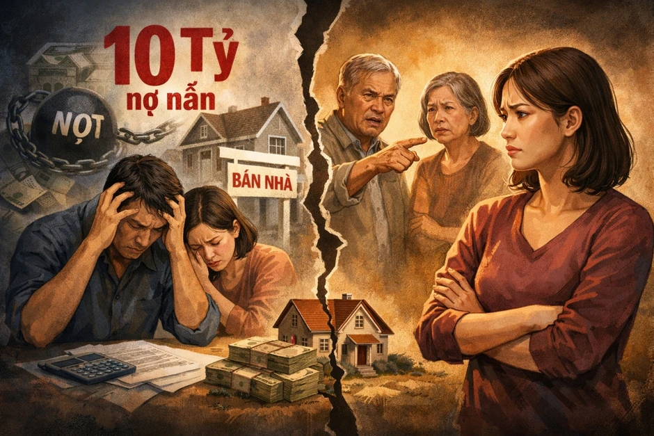 Em rể vỡ nợ 10 tỷ, bố mẹ muốn bán nhà trả giúp, tôi phản đối bị nói ích kỷ Em rể vỡ nợ 10 tỷ, bố mẹ muốn bán nhà trả giúp, tôi phản đối bị nói ích kỷ
