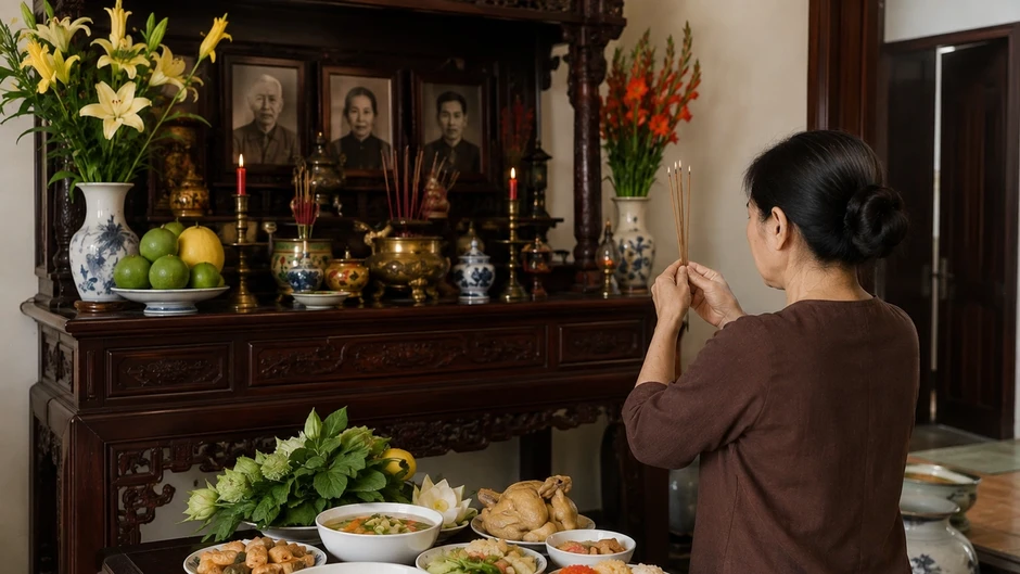 Giờ và văn khấn cúng rằm tháng 7