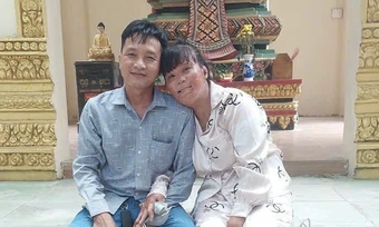 Hạnh phúc muộn của mẹ đơn thân bị bỏng 78%