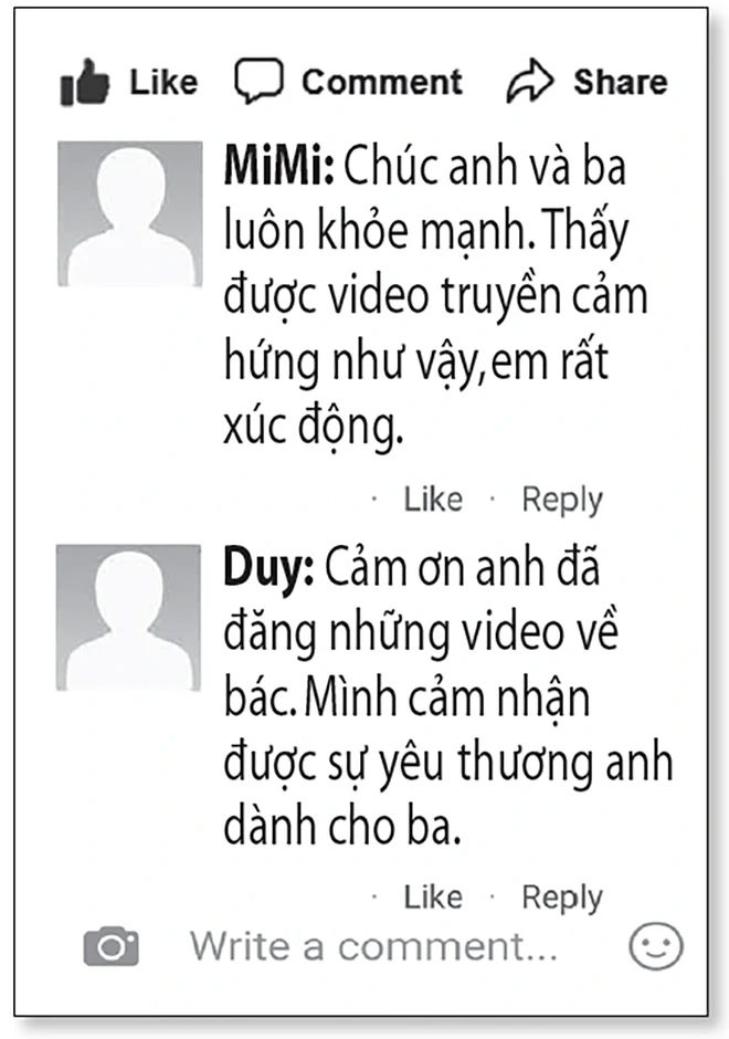 Lan tỏa trên mạng xã hội: Nghỉ việc để chăm cha bị tai biến Lan tỏa trên mạng xã hội: Nghỉ việc để chăm cha bị tai biến