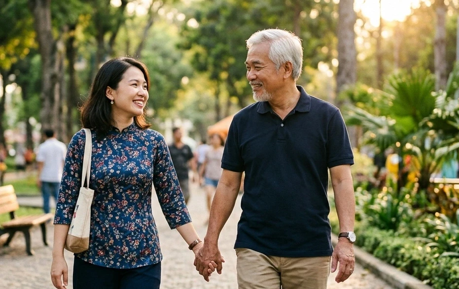 Lấy chồng lớn hơn nhiều tuổi, tôi nhận lại hạnh phúc không ngờ Lấy chồng lớn hơn nhiều tuổi, tôi nhận lại hạnh phúc không ngờ