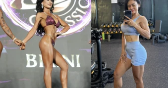 Mẹ 2 con truyền cảm hứng sống khỏe bằng gym