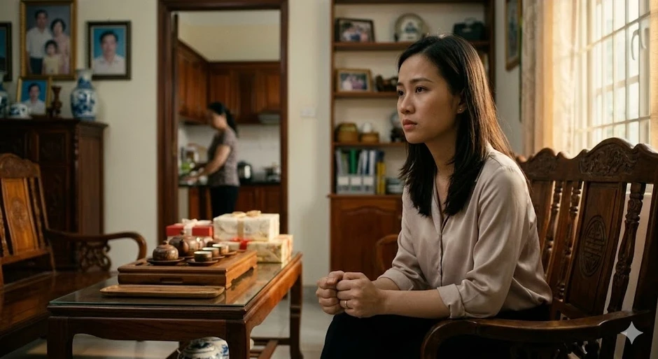 Mẹ anh sắc sảo quá, em bỗng thấy e dè trước ngưỡng cửa hôn nhân Mẹ anh sắc sảo quá, em bỗng thấy e dè trước ngưỡng cửa hôn nhân