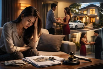 Chồng hoặc vợ lén mua nhà, mua xe cho người tình, đòi lại thế nào?
