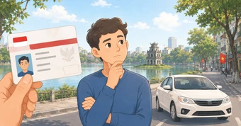 Giấy phép lái xe cấp tại Indonesia, có được lái xe tại Việt Nam không?