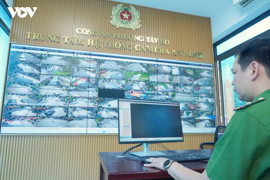 Hệ thống "mắt thần" của công an phường ở Hà Nội: Trợ thủ đắc lực truy dấu vi phạm Hệ thống "mắt thần" của công an phường ở Hà Nội: Trợ thủ đắc lực truy dấu vi phạm