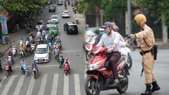 Mức phạt lỗi xe máy vượt bên phải theo quy định mới nhất