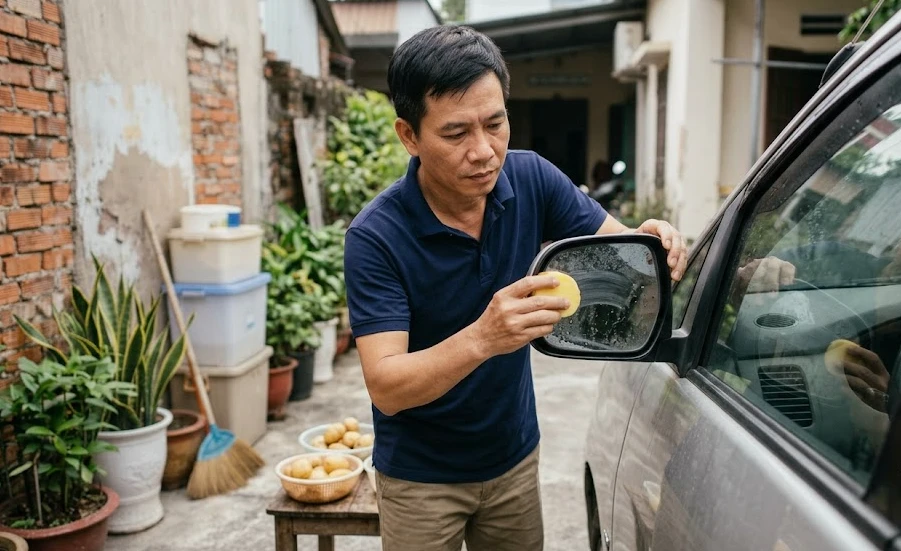Chống đọng nước gương chiếu hậu ô tô chỉ với 7 cách đơn giản sau Chống đọng nước gương chiếu hậu ô tô chỉ với 7 cách đơn giản sau