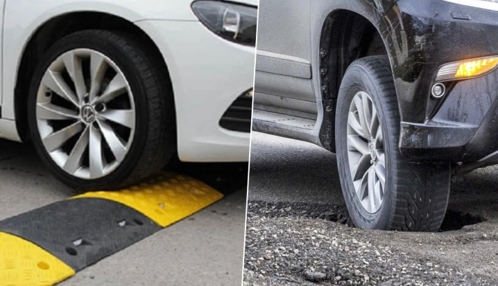 Có nên đạp phanh khi qua gờ giảm tốc hay ổ gà? Có nên đạp phanh khi qua gờ giảm tốc hay ổ gà?