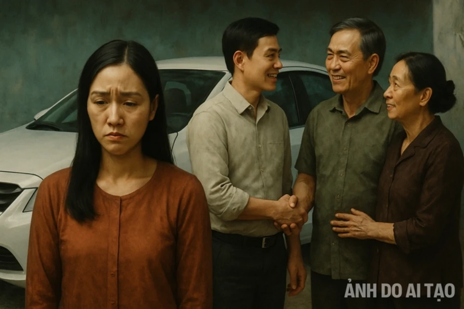 'Góp tiền mua ô tô chung với nhà chồng, tôi cảm thấy như bị ra rìa' 'Góp tiền mua ô tô chung với nhà chồng, tôi cảm thấy như bị ra rìa'