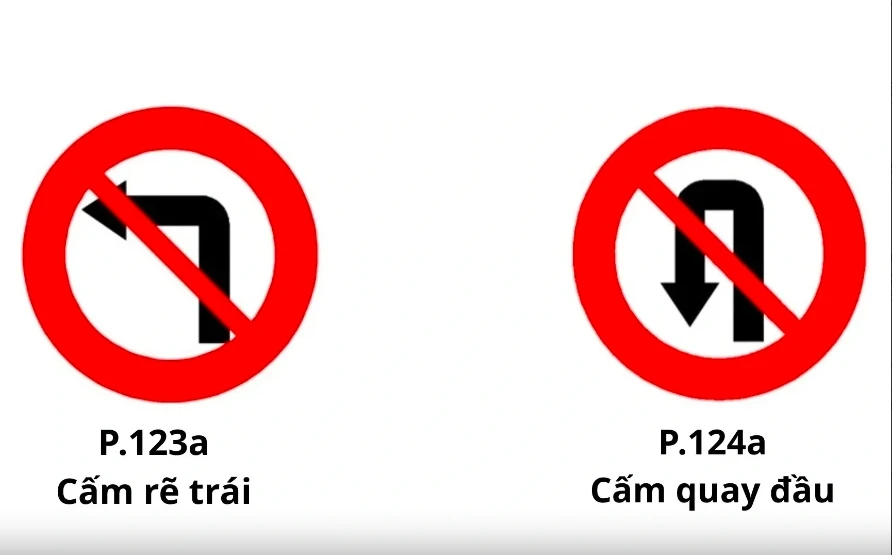 Quy định mới tài xế phải biết: Cấm rẽ trái có cấm quay đầu xe? Quy định mới tài xế phải biết: Cấm rẽ trái có cấm quay đầu xe?