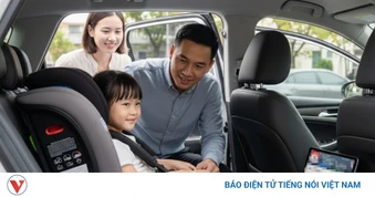 Quy định mới về xử phạt không dùng ghế an toàn cho trẻ em trên ô tô từ 15/8