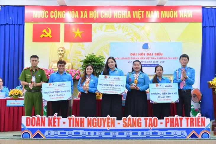 148 phường, xã, đặc khu của TP.HCM tổ chức đại hội Hội LHTN Việt Nam cấp cơ sở