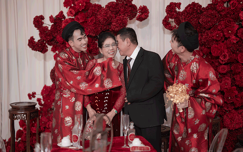3 đám cưới ‘không cô dâu’, gia đình làm cỗ linh đình chúc phúc