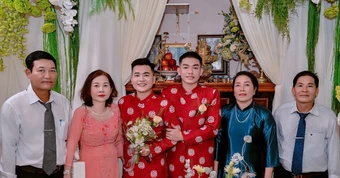 3 đám cưới ‘không cô dâu’, gia đình làm cỗ linh đình chúc phúc