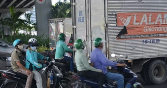 6 điểm mù tử thần của xe tải, container: Người tham gia giao thông phải biết