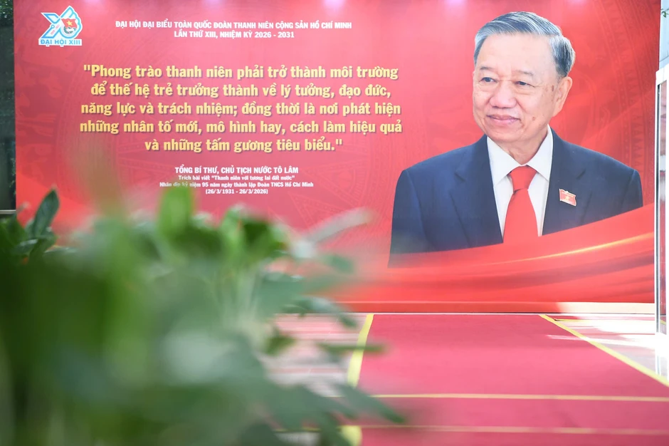 Ấn tượng triển lãm 'Chuyến tàu tiến vào kỷ nguyên mới' tại Đại hội Đoàn XIII Ấn tượng triển lãm 'Chuyến tàu tiến vào kỷ nguyên mới' tại Đại hội Đoàn XIII