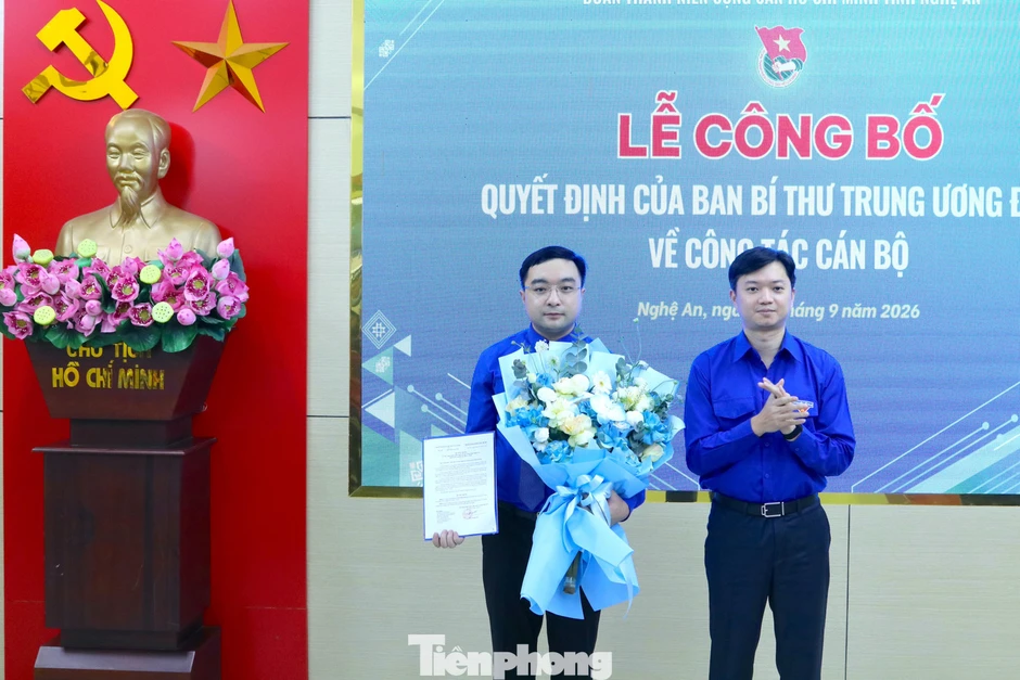 Anh Hồ Phúc Hải làm Bí thư Tỉnh Đoàn Nghệ An Anh Hồ Phúc Hải làm Bí thư Tỉnh Đoàn Nghệ An