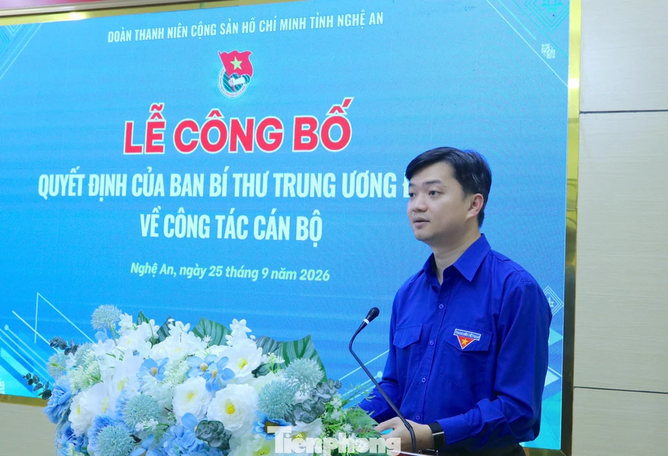 Anh Hồ Phúc Hải làm Bí thư Tỉnh Đoàn Nghệ An Anh Hồ Phúc Hải làm Bí thư Tỉnh Đoàn Nghệ An