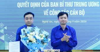 Anh Hồ Phúc Hải làm Bí thư Tỉnh Đoàn Nghệ An