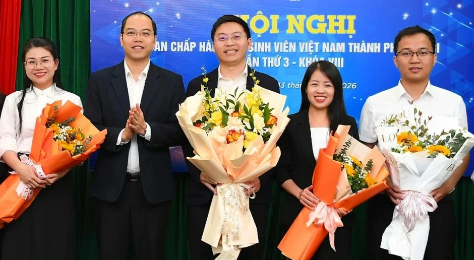 Anh Phạm Tấn Phát giữ chức Phó chủ tịch Hội Sinh viên Việt Nam TP.Hà Nội