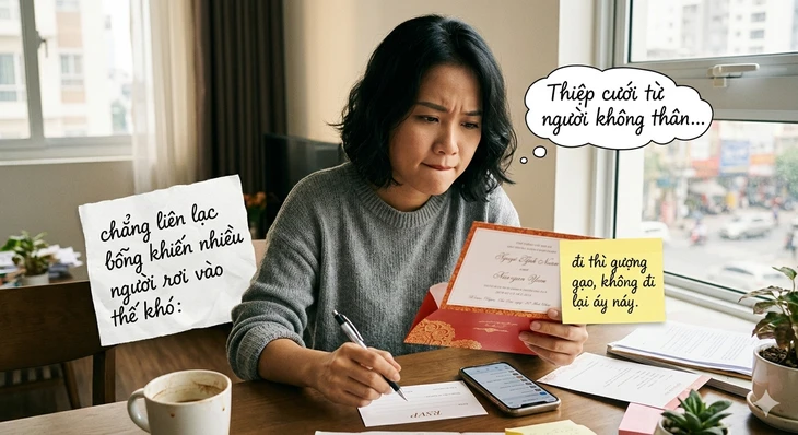 Bạn cũ 'mất tích' bỗng mời cưới: Đi thì gượng, không đi lại áy náy Bạn cũ 'mất tích' bỗng mời cưới: Đi thì gượng, không đi lại áy náy