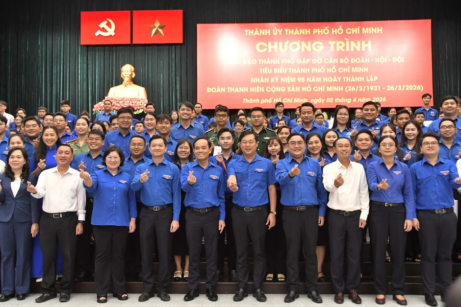 Bí thư Trần Lưu Quang: Tương lai TP.HCM trong tay của thanh niên Bí thư Trần Lưu Quang: Tương lai TP.HCM trong tay của thanh niên