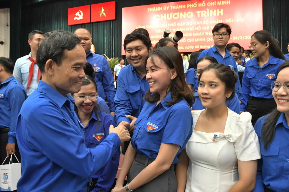 Bí thư Trần Lưu Quang: Tương lai TP.HCM trong tay của thanh niên Bí thư Trần Lưu Quang: Tương lai TP.HCM trong tay của thanh niên