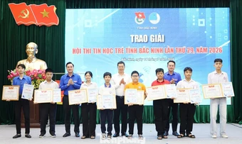 Bí thư Trung ương Đoàn Nguyễn Kim Quy dự sơ kết công tác Đoàn ở Bắc Ninh