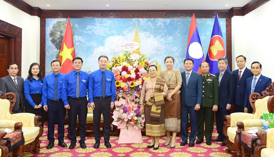 Bí thư TƯ Đoàn Nguyễn Tường Lâm chúc mừng tết cổ truyền Lào, Campuchia Bí thư TƯ Đoàn Nguyễn Tường Lâm chúc mừng tết cổ truyền Lào, Campuchia