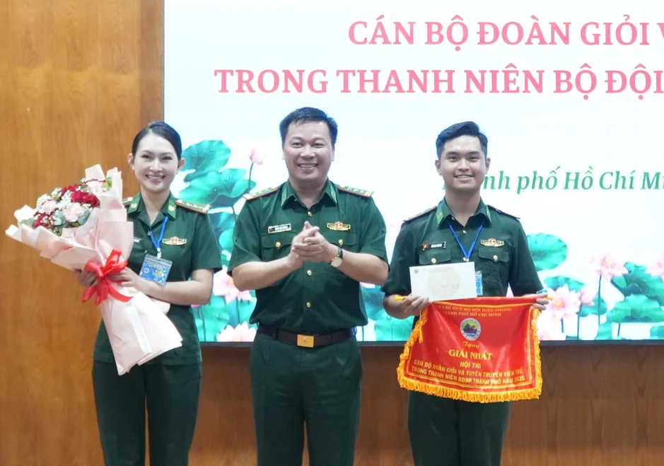 Cán bộ Đoàn Bộ đội Biên phòng TPHCM thi tài Cán bộ Đoàn Bộ đội Biên phòng TPHCM thi tài