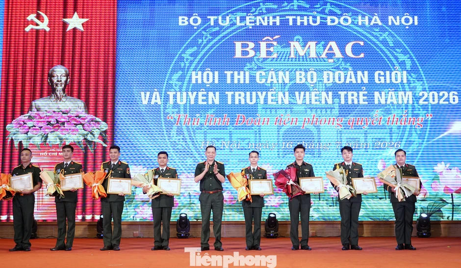 Cán bộ Đoàn lực lượng vũ trang Thủ đô tranh tài với dấu ấn AI