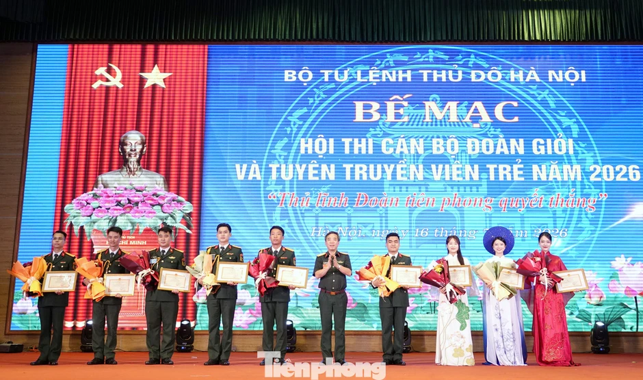 Cán bộ Đoàn lực lượng vũ trang Thủ đô tranh tài với dấu ấn AI