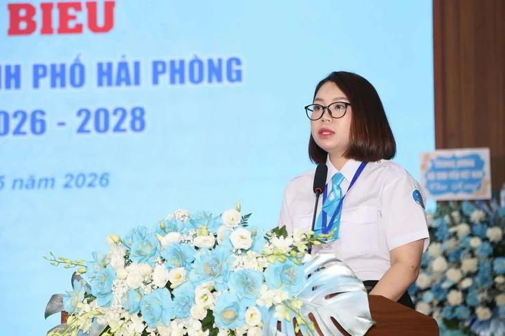 Chị Dương Thị Hương Giang làm Chủ tịch Hội Sinh viên thành phố Hải Phòng