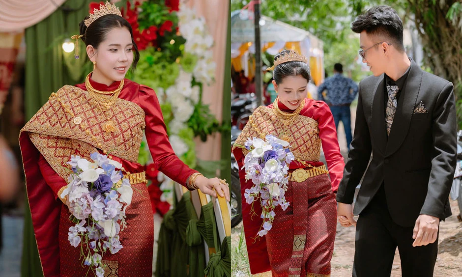 Chú rể Cần Thơ cưới vợ người Chăm, làm 3 đám cưới trong 7 ngày Chú rể Cần Thơ cưới vợ người Chăm, làm 3 đám cưới trong 7 ngày