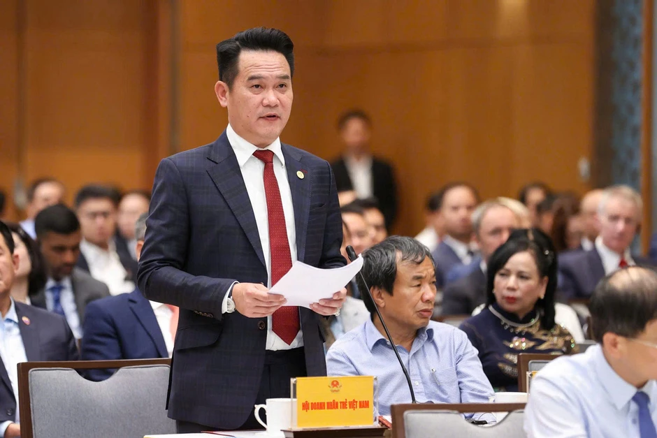 Chủ tịch Hội Doanh nhân trẻ Việt Nam: Cần cơ chế 'theo dõi đến cùng' việc xử lý kiến nghị của doanh nghiệp Chủ tịch Hội Doanh nhân trẻ Việt Nam: Cần cơ chế 'theo dõi đến cùng' việc xử lý kiến nghị của doanh nghiệp