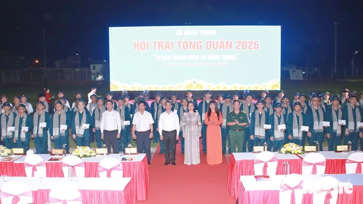 Chủ tịch Quốc hội Trần Thanh Mẫn dự Hội trại tòng quân năm 2026 tại xã Đông Thạnh Chủ tịch Quốc hội Trần Thanh Mẫn dự Hội trại tòng quân năm 2026 tại xã Đông Thạnh